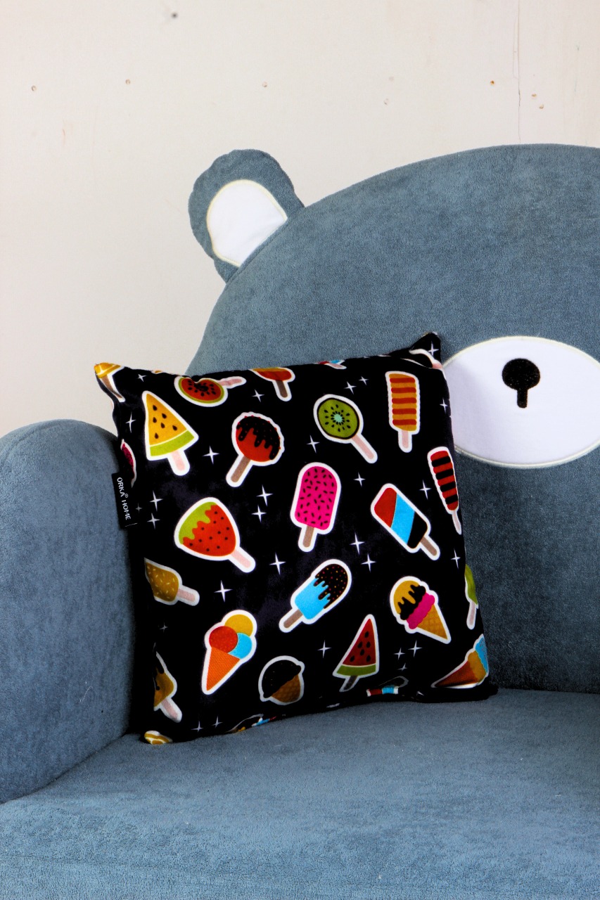 Orka Kids Filled Cushion Printed 12x12 (D4)